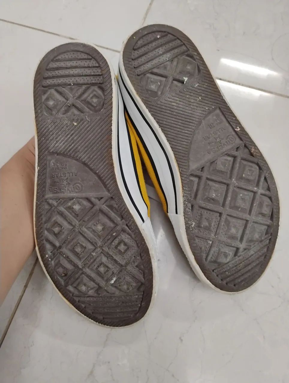 Tênis ALL Star amarelo Original 34  - Foto 5