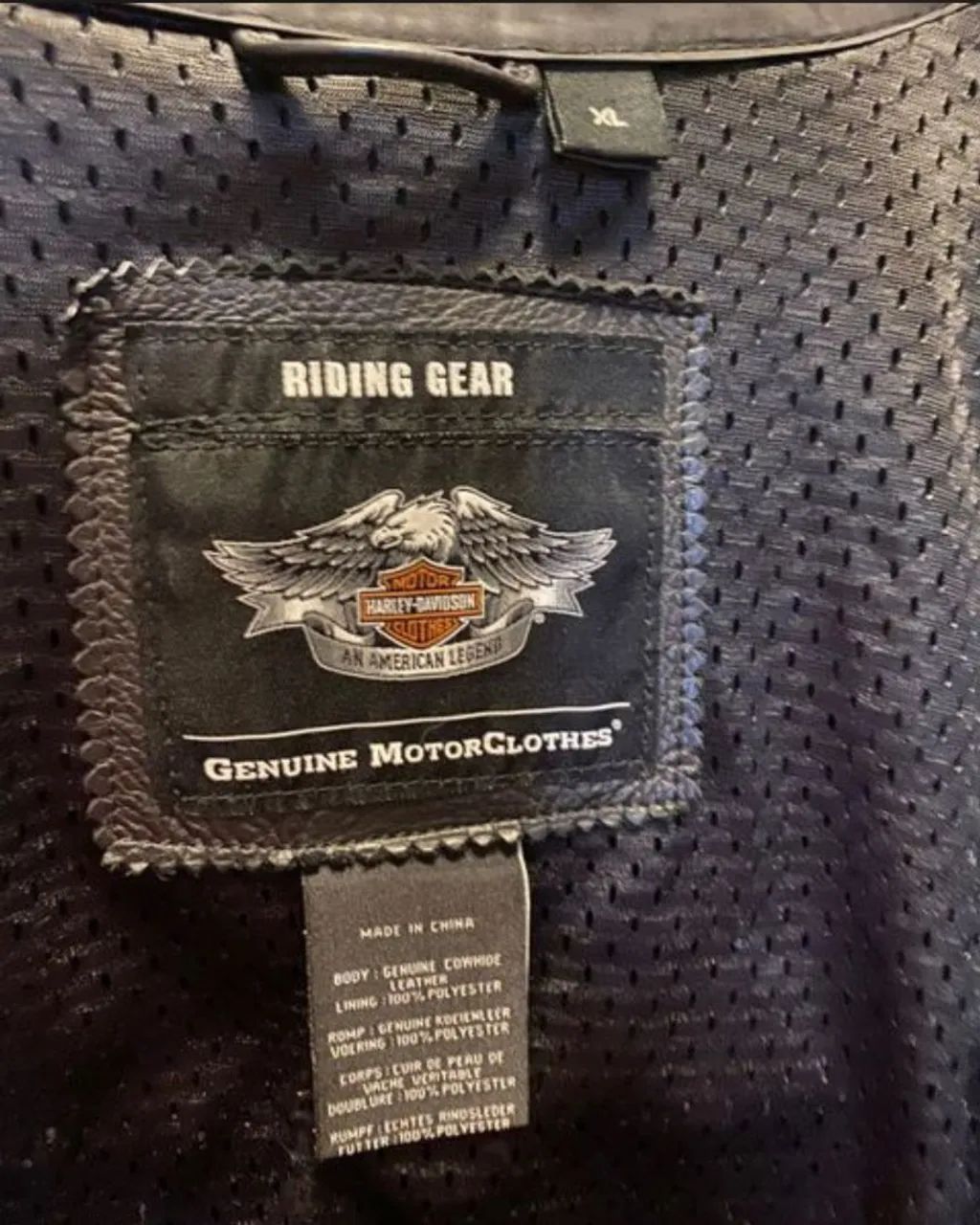 Jaqueta de couro harley davidson. - Foto 3