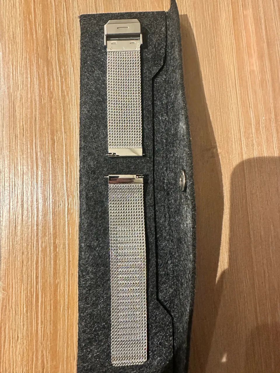 Pulseira de malha Trançada Milanese 22mm - Foto 3