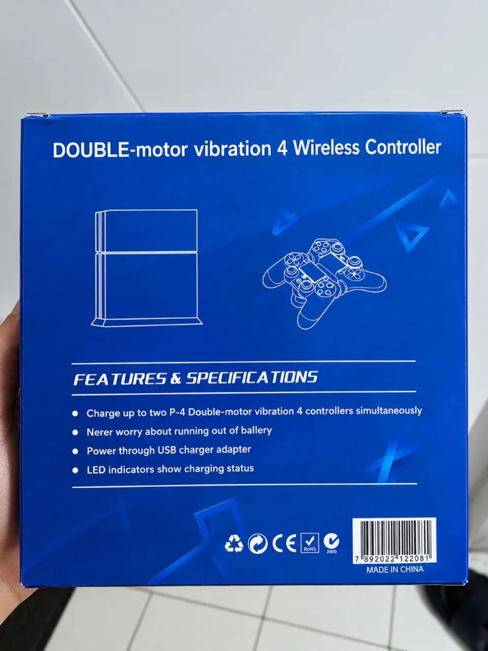 Controle PS4 e PC (Novo lacrado) - Foto 5