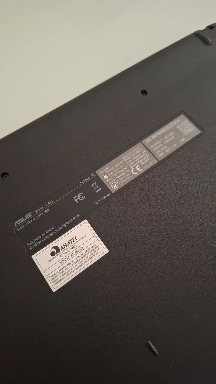 Notebook ASUS core I3 X543U - Foto 3