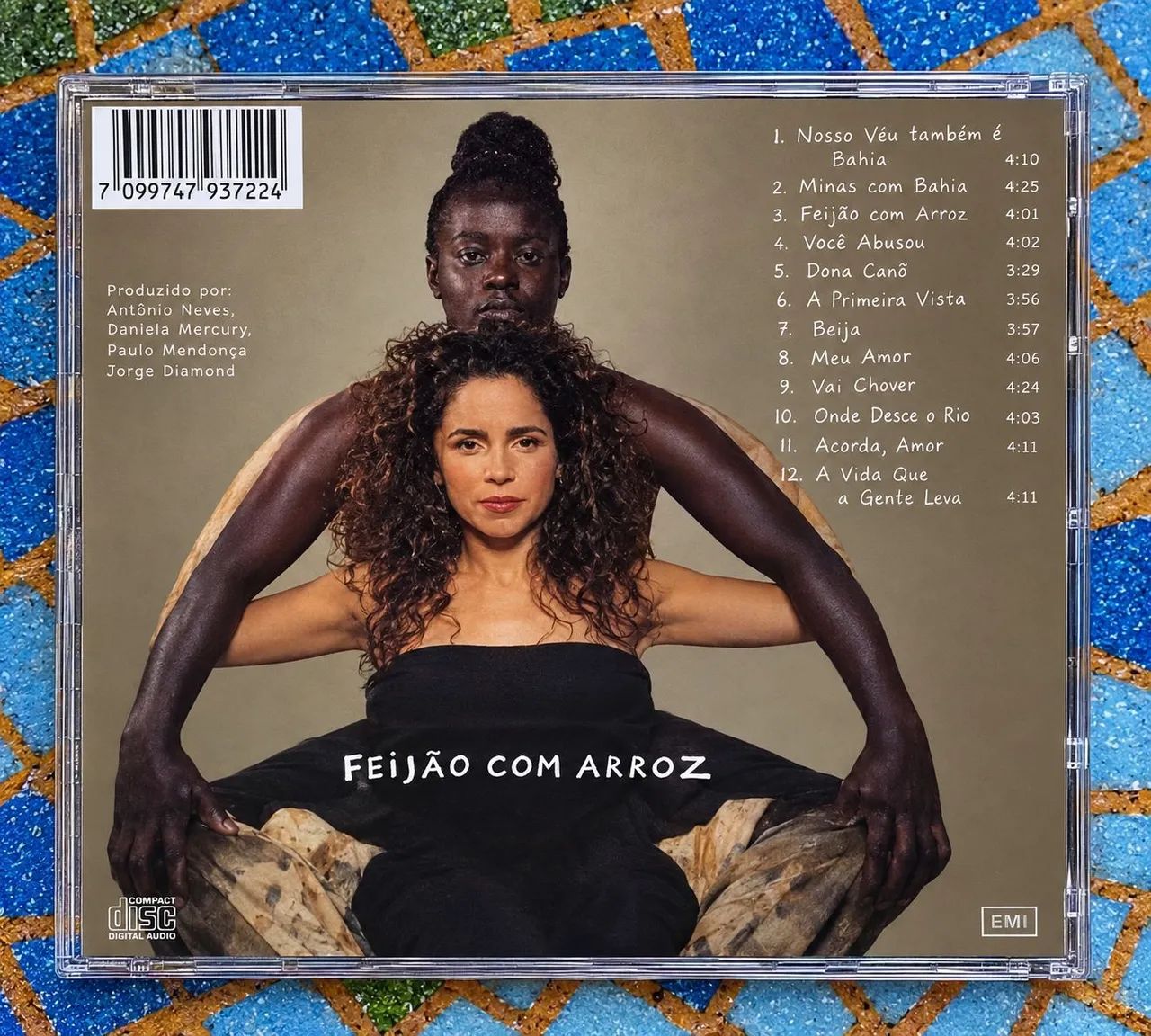 CD Daniela Mercury - Feijão com arroz  - Foto 2