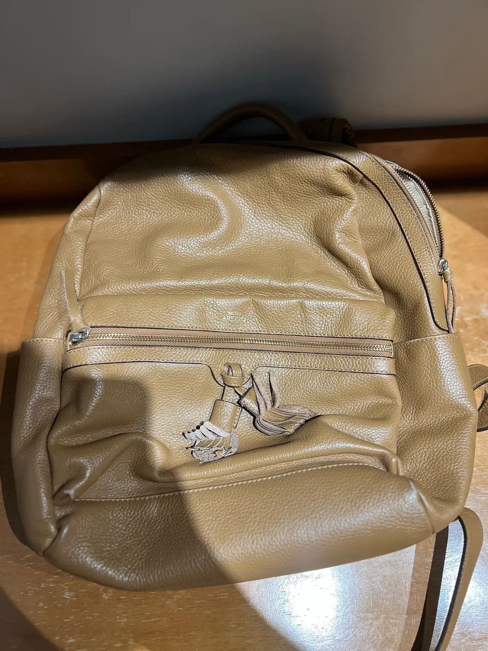 Mochila de couro Arezzo - Foto 2