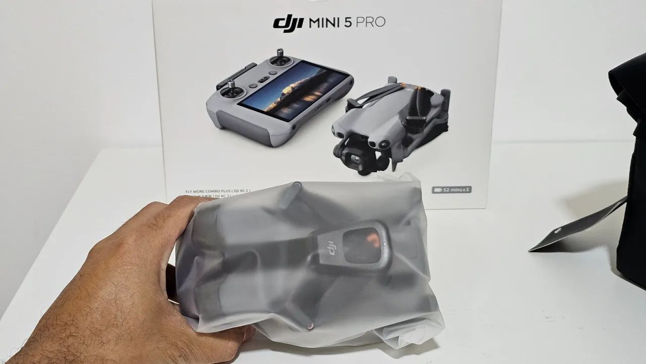 Dji mini 5 Pro com 1 bateria plus e sem controle - Foto 5