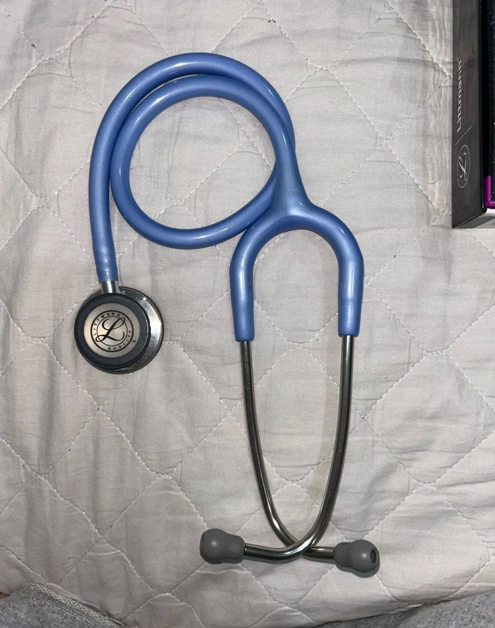 Estetoscópio Littmann Classic III - Azul Celeste - Foto 2