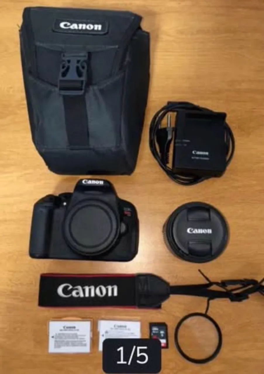 Kit câmera T5I CÂNON - Foto 5