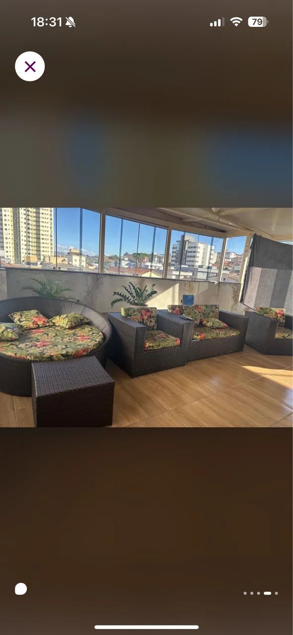 Conjunto de sofá fibra para jardim  - Foto 2