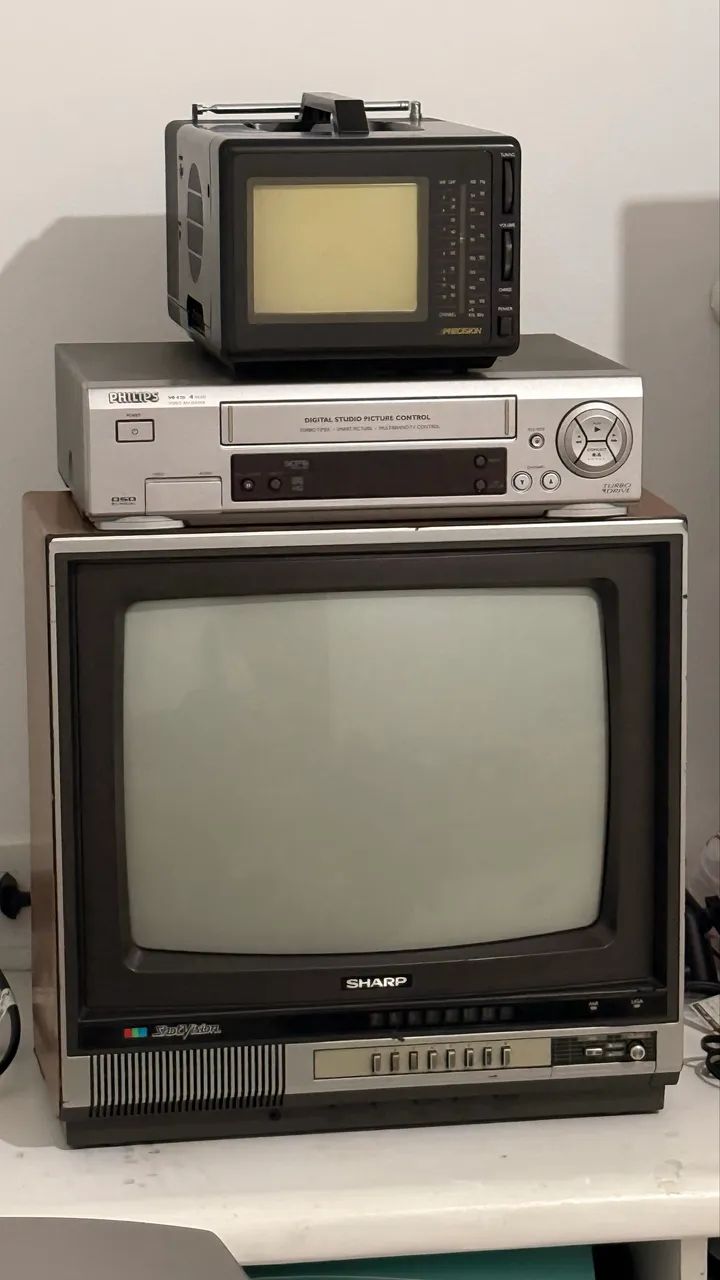 Tv Sharp 1986 color 16pol  - Foto 2