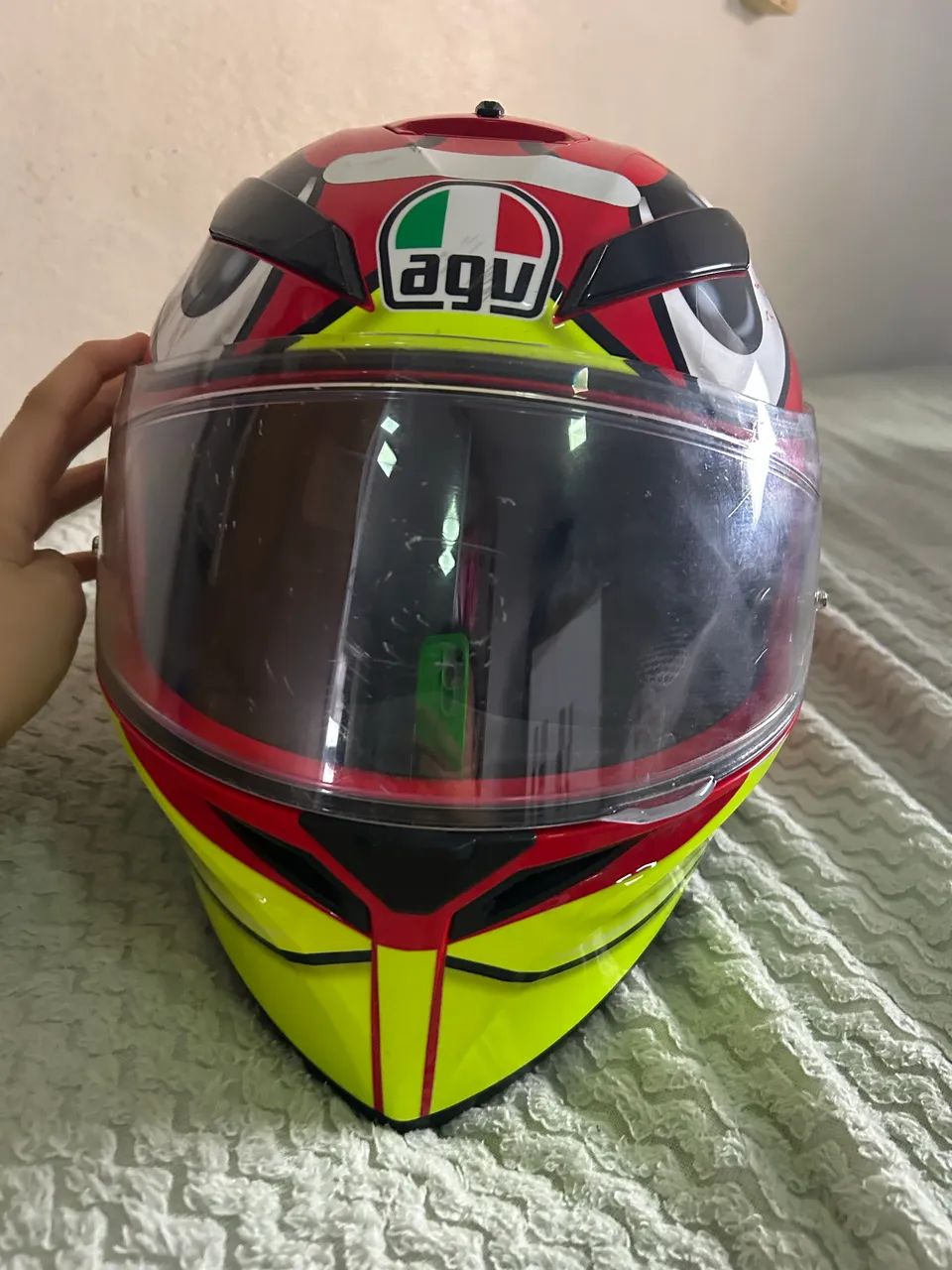 Vendo capacete AGV K2 usado n62