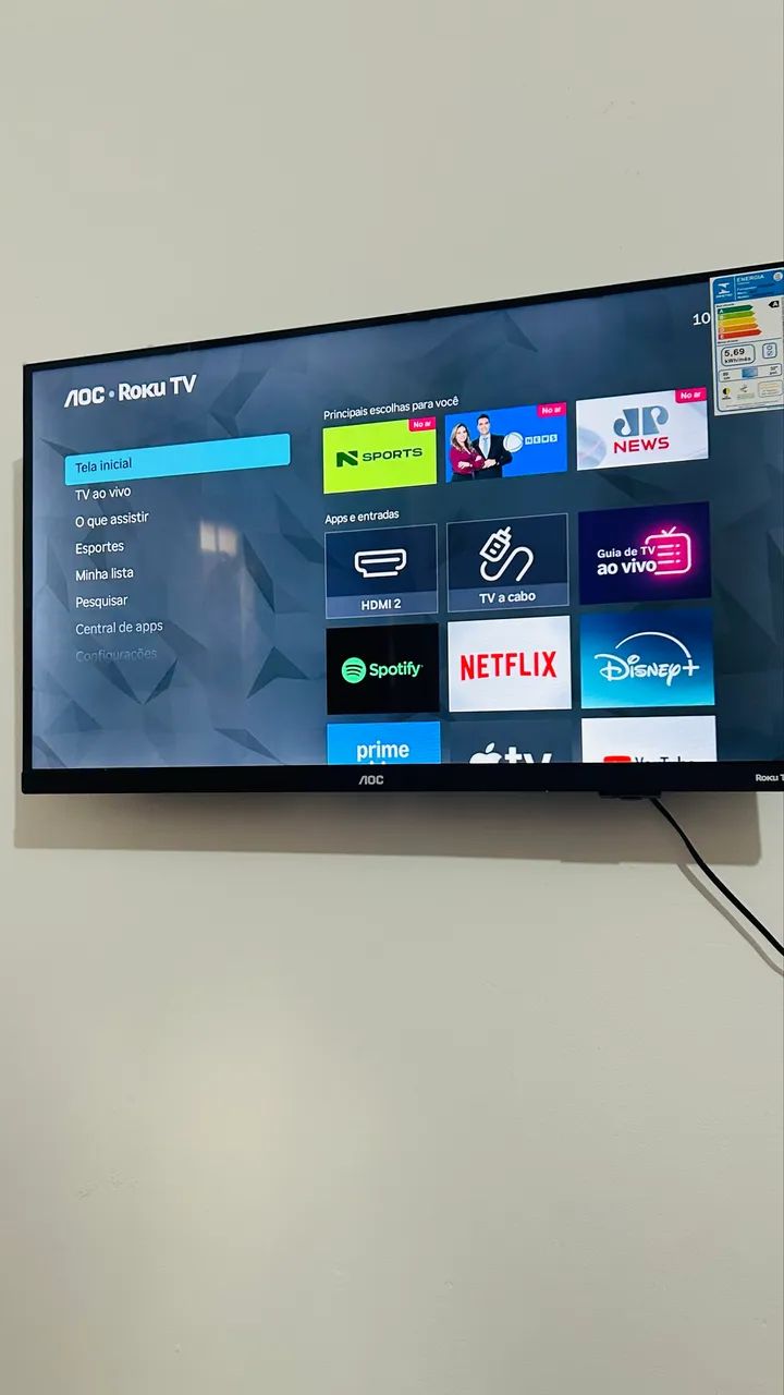 Smart tv roku 32 polegadas  - Foto 5