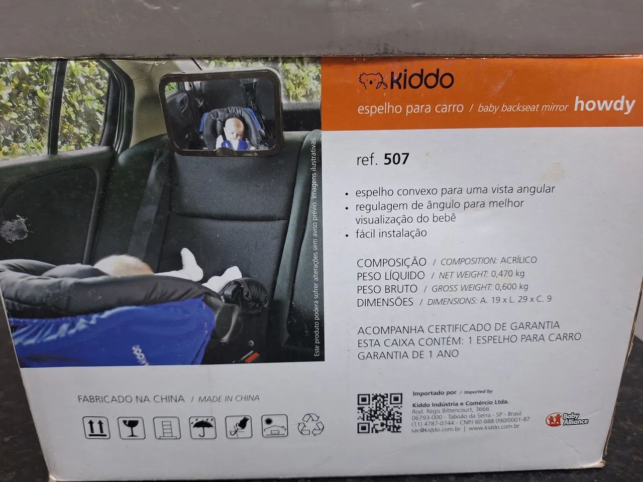 Espelho para carro para bebê Howdy - Kiddo - Foto 3