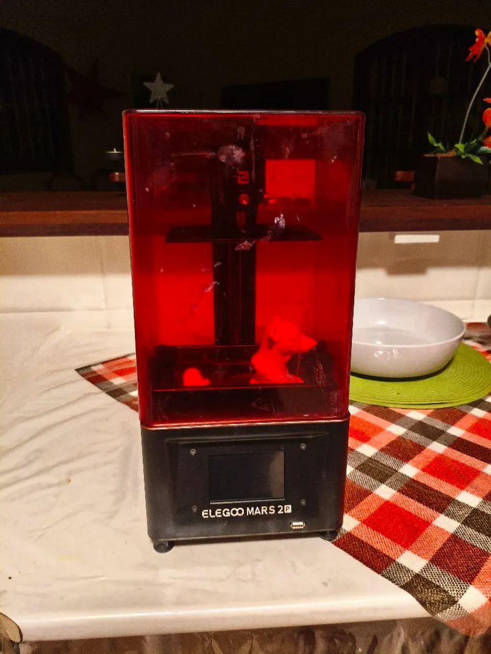 Impressora 3D Resina ELEGOO MARS 2 PRO LCD Alta precisão!
