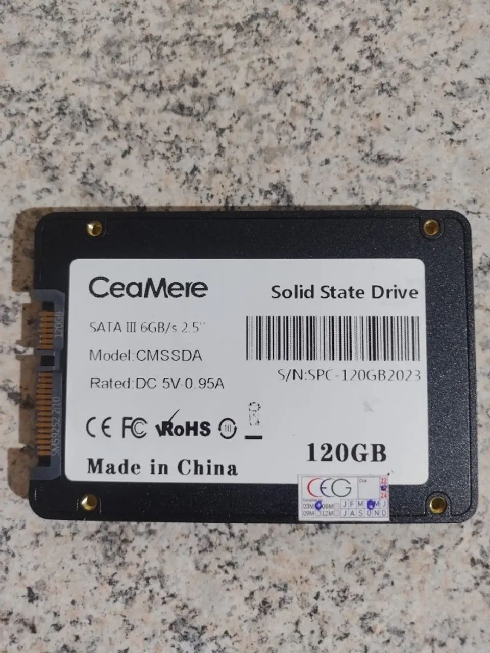 SSD 120GB Toshiba SATA III - Saúde 100% - Testado - Foto 2