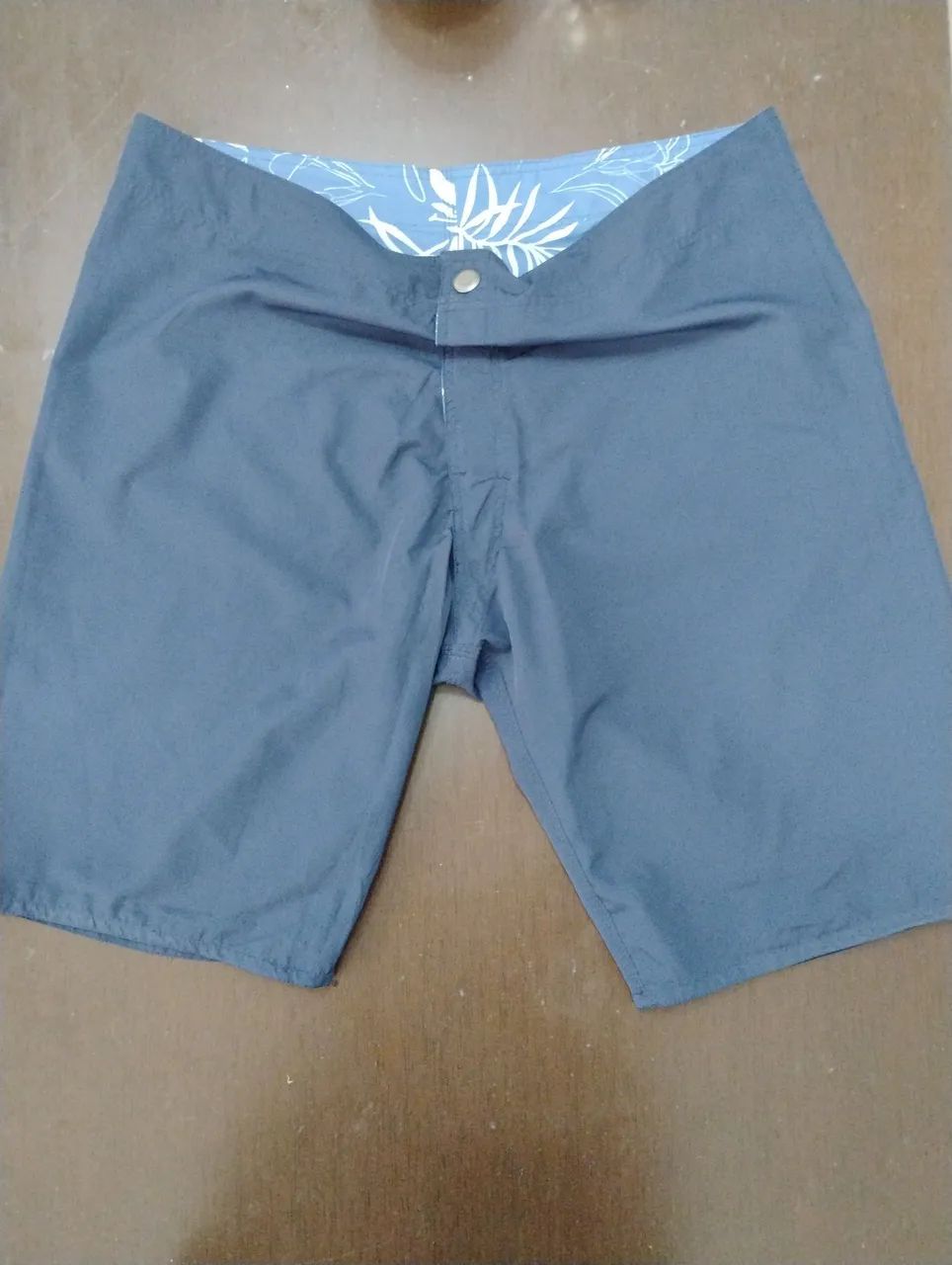 Shorts de Piscina Masculino Dupla Face - Foto 3