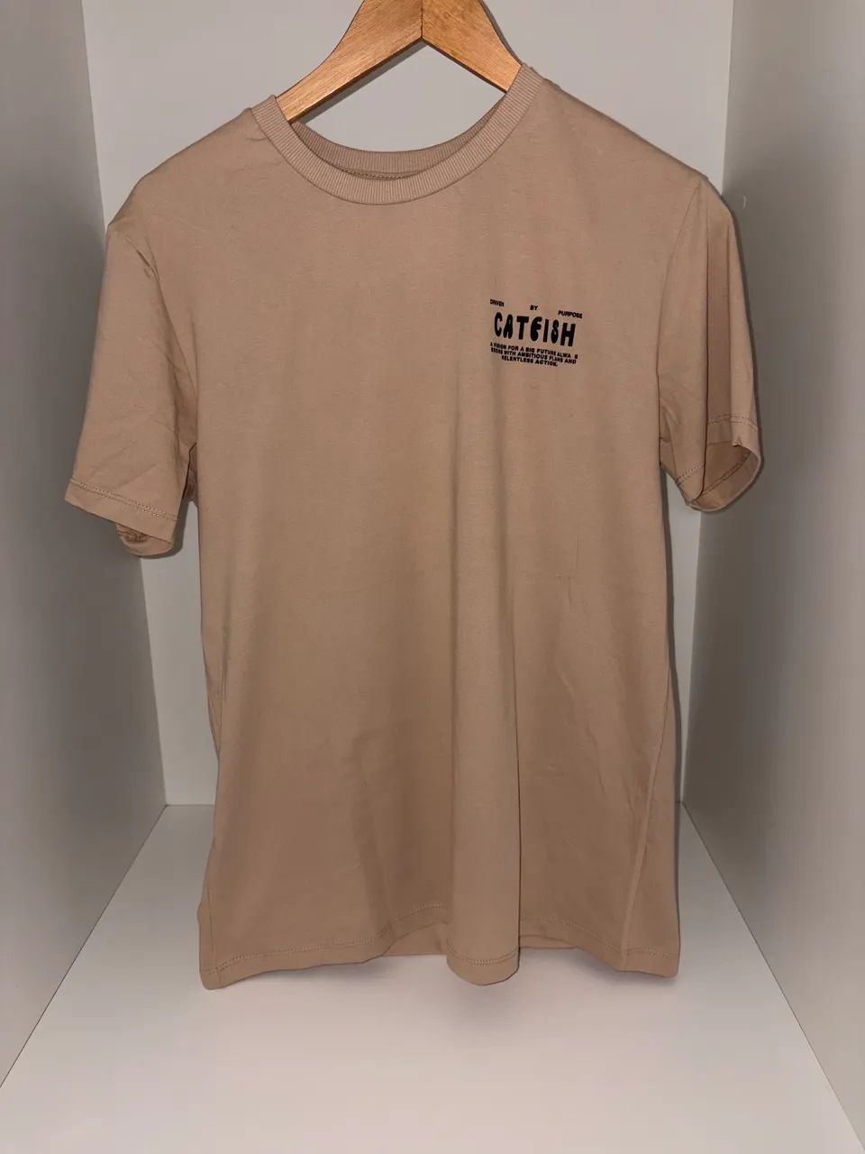 Camisa catfish bege tamanho M - Foto 3