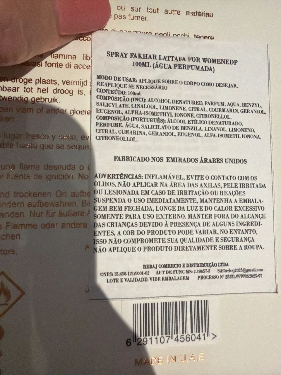 PERFUME LATTAFA ROSE GOLD  - Foto 3