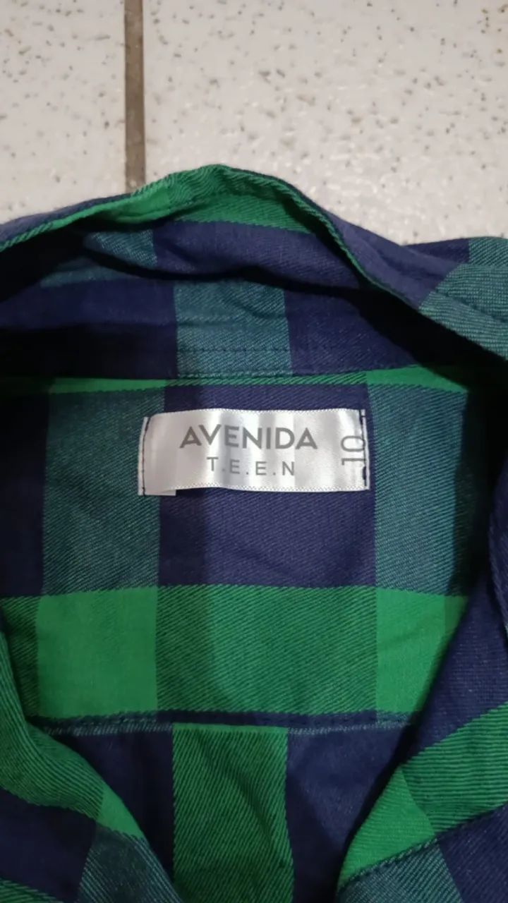 blusa xadrez - Foto 2