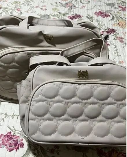 bolsa maternidade + frasqueira