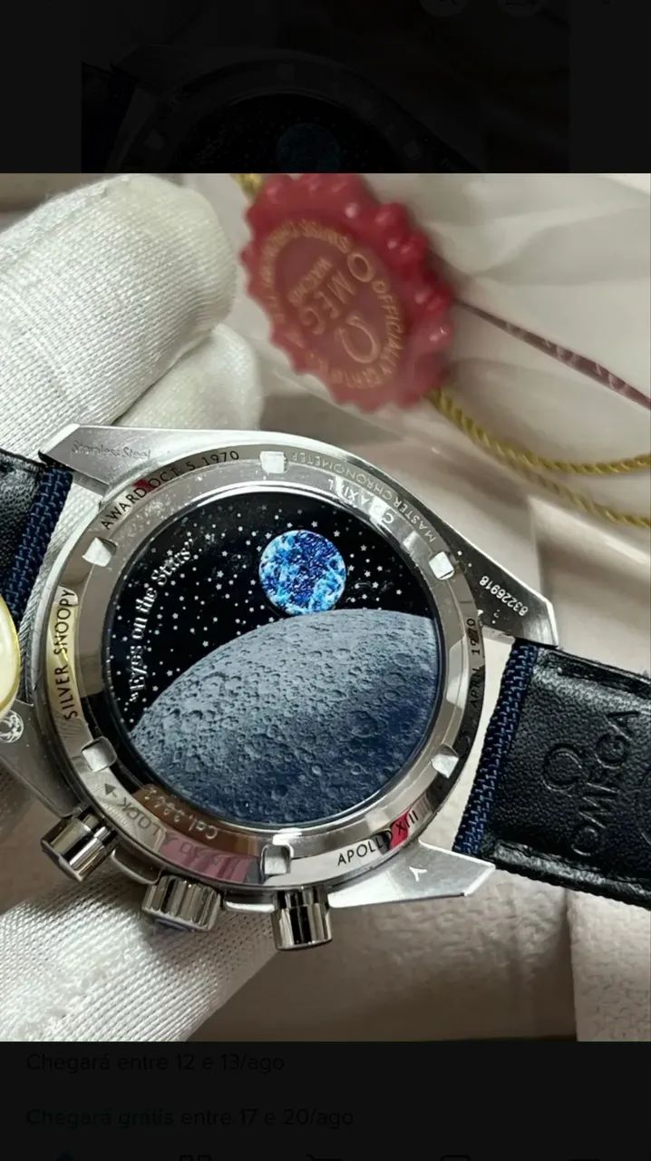 Omega Speedmaster ?Silver Snoopy Award? - Exclusividade e Prestígio - Foto 3