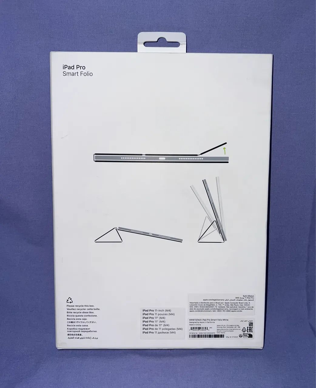 Apple Smart Folio iPad PRO (M4) em Guarabira/PB. - Acessórios de