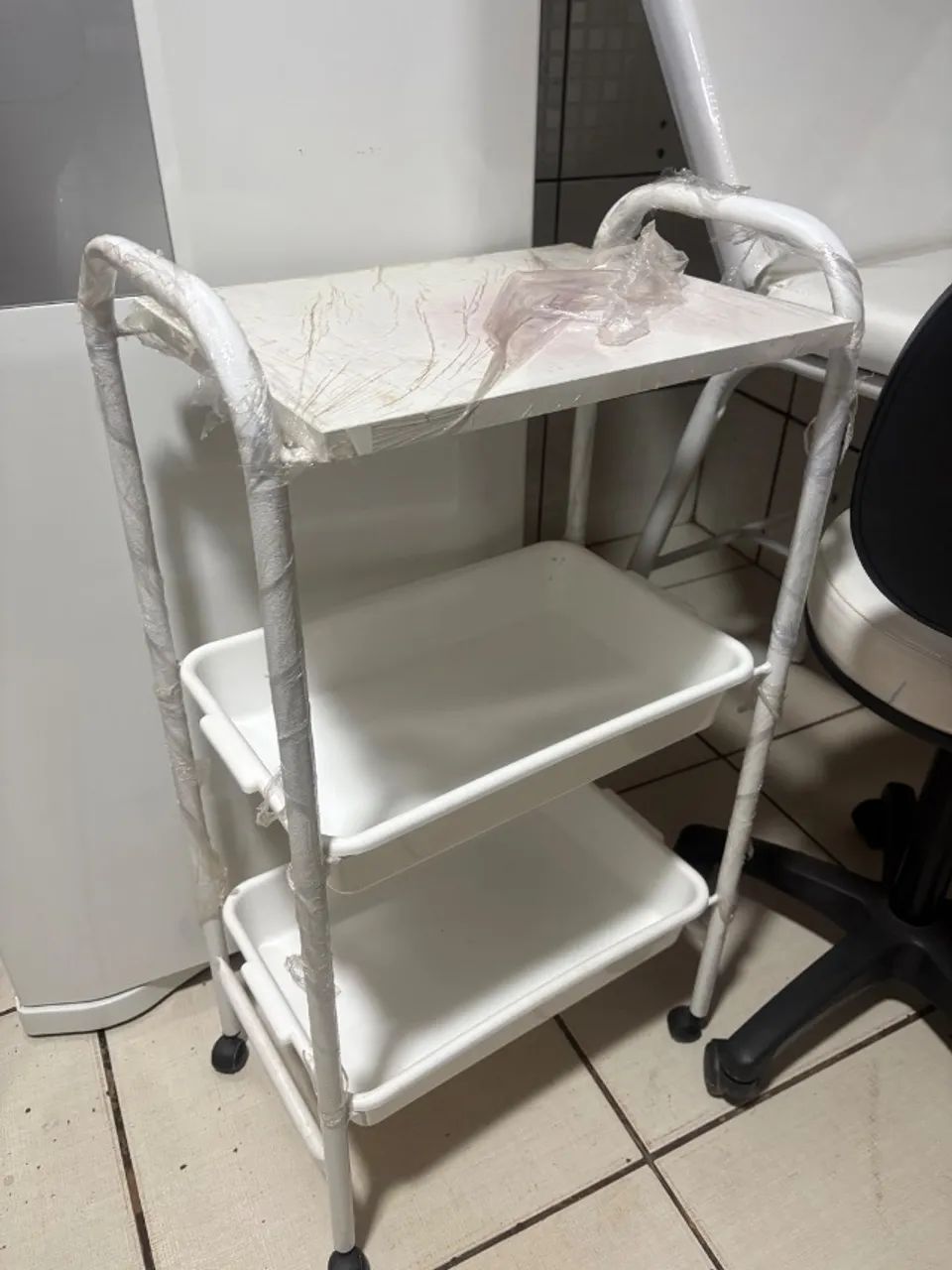 Maca 3 posições para Studio, com Mocho e Carrinho Auxiliar  - Foto 4
