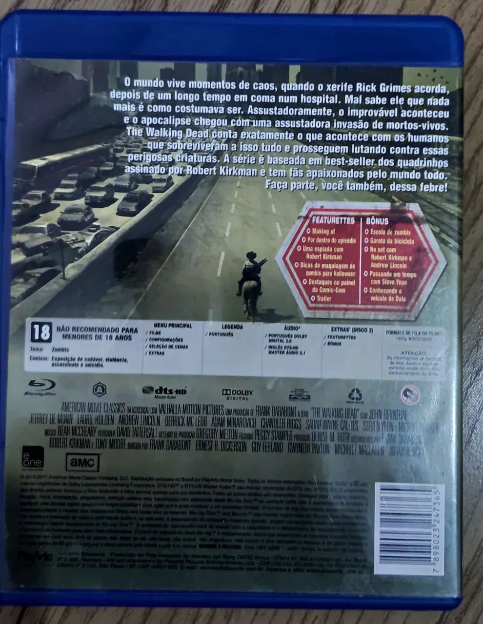 Bluray The Walking dead 1° temporada - Foto 2