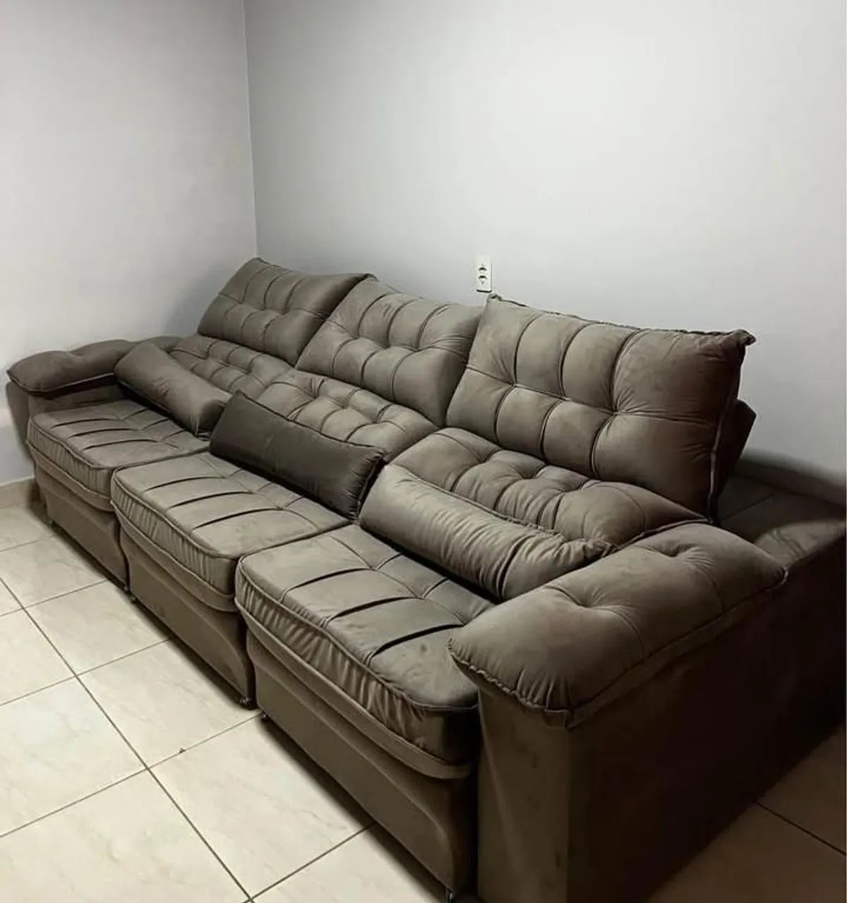 Promoção sofá retrátil e Reclinável FRETE GRÁTIS 