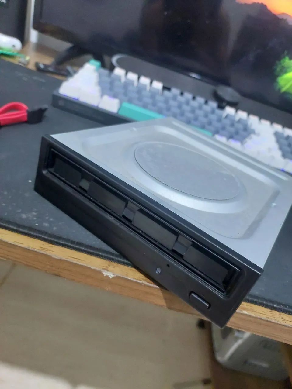 Leitor e gravador de DVD 