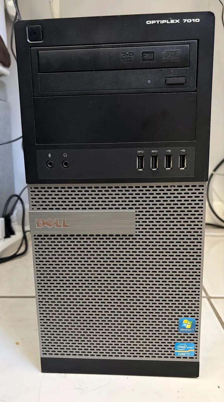 Computador Desktop Mid Tower Dell Optiplex 7010 Intel Core i7
