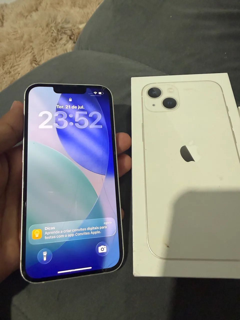 Vendo IPhone 13 128GB - Funcionando perfeitamente - Foto 2