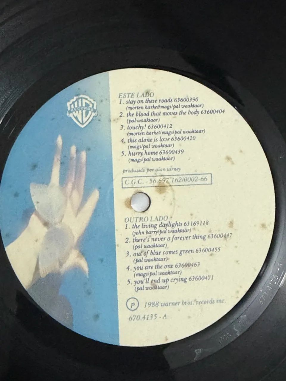 Disco de Vinil LP - A-ha - Stay oh These Roads - Foto 5