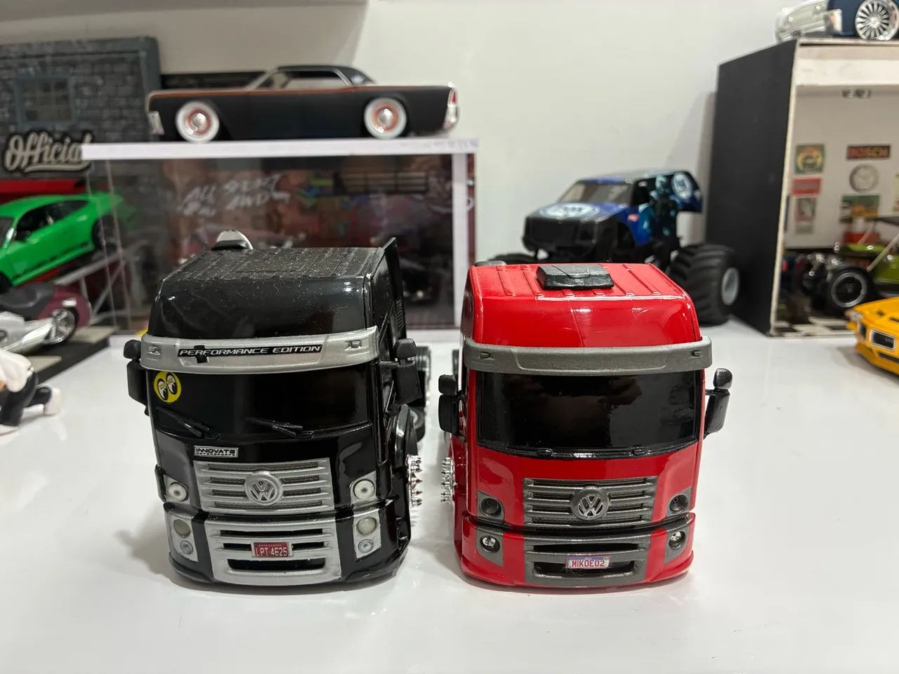Miniatura caminhão VW dupla (3D) 
