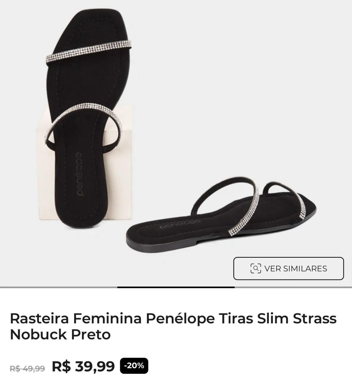 Sandália rasteira penélope nova  - Foto 4