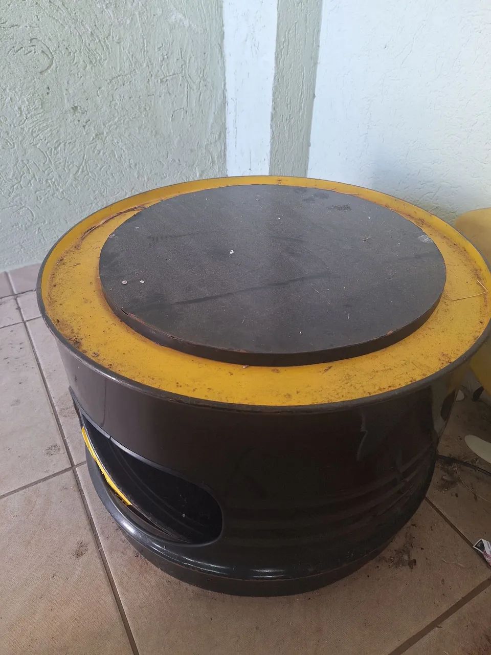 Vendo jogo de poltrona rústica em tonel - Foto 3