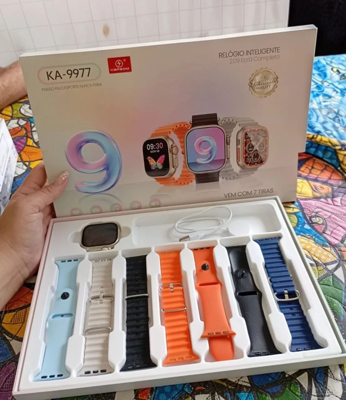 Smartwatch K9 completo - Foto 2