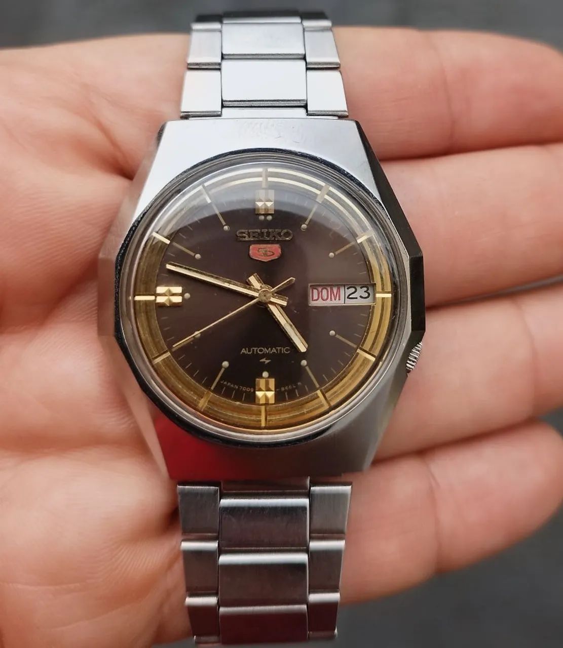 Relógio Seiko 5 Automático Vintage 