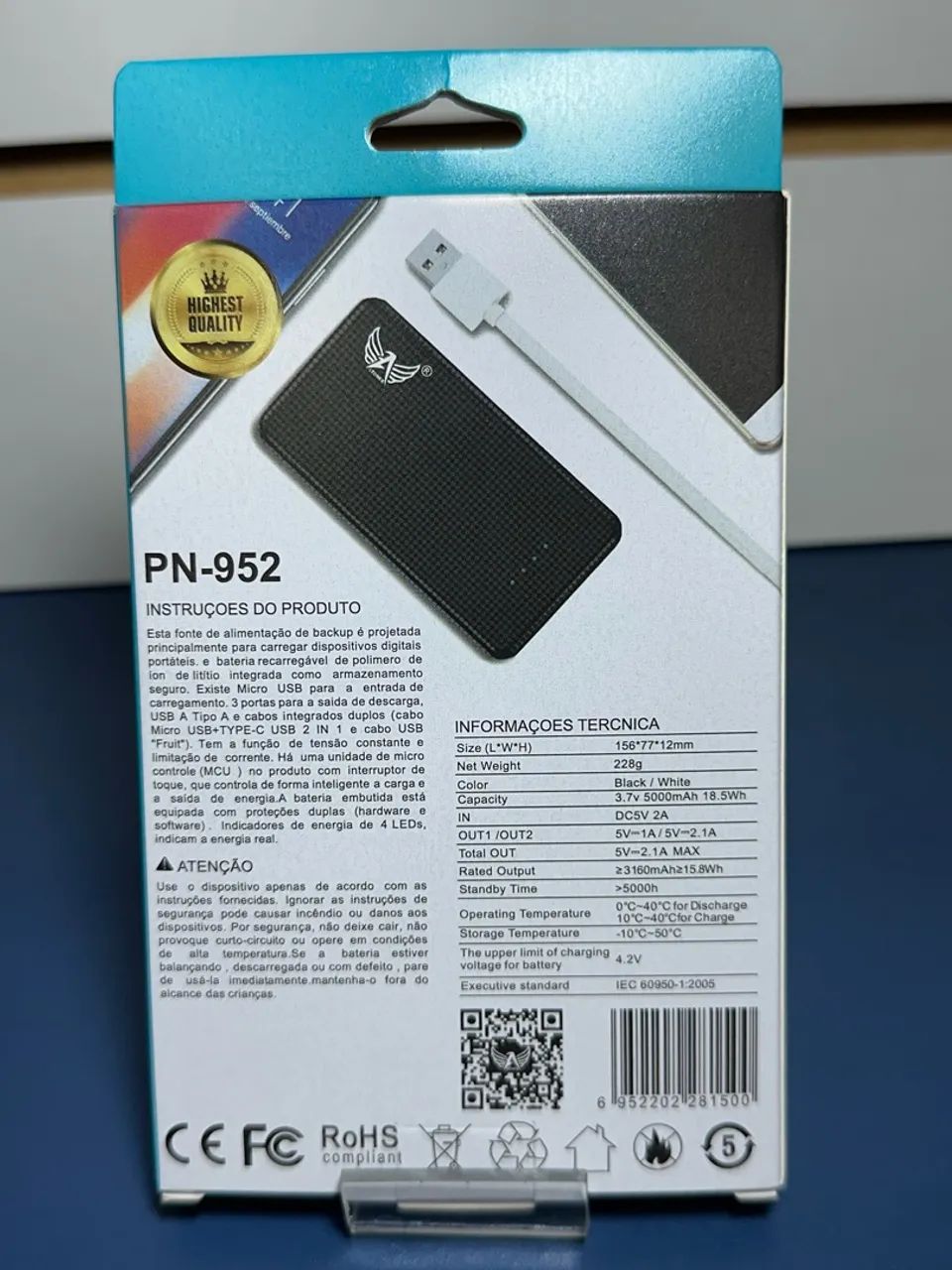Power Bank 5.000MAH  - Foto 2