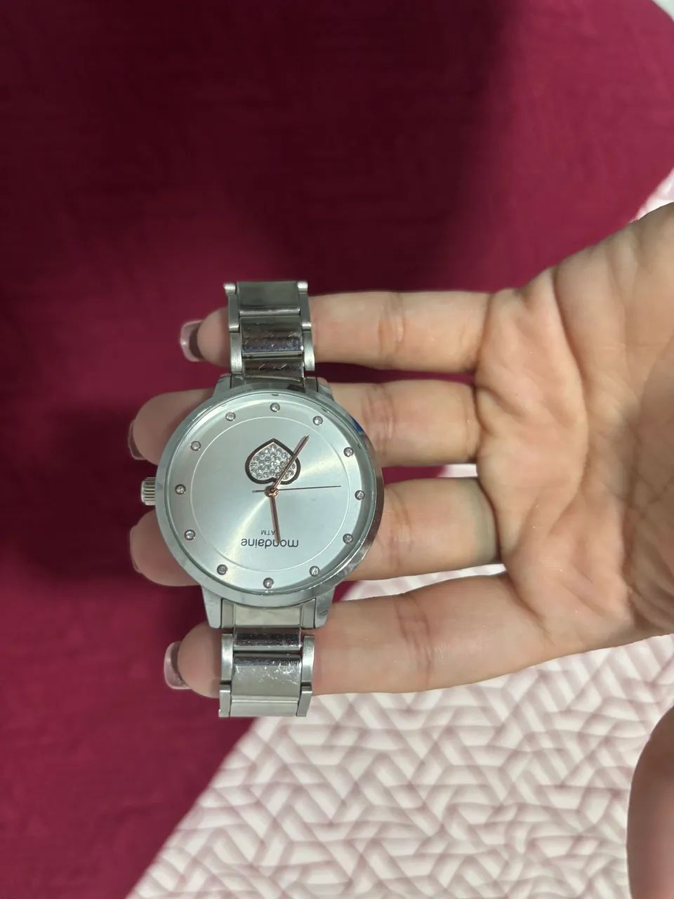 Relógio Feminino Mondaine Prata