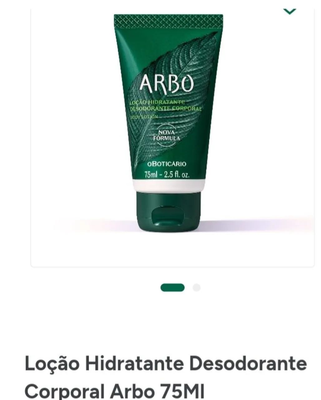 Loção hidratante -Arbo