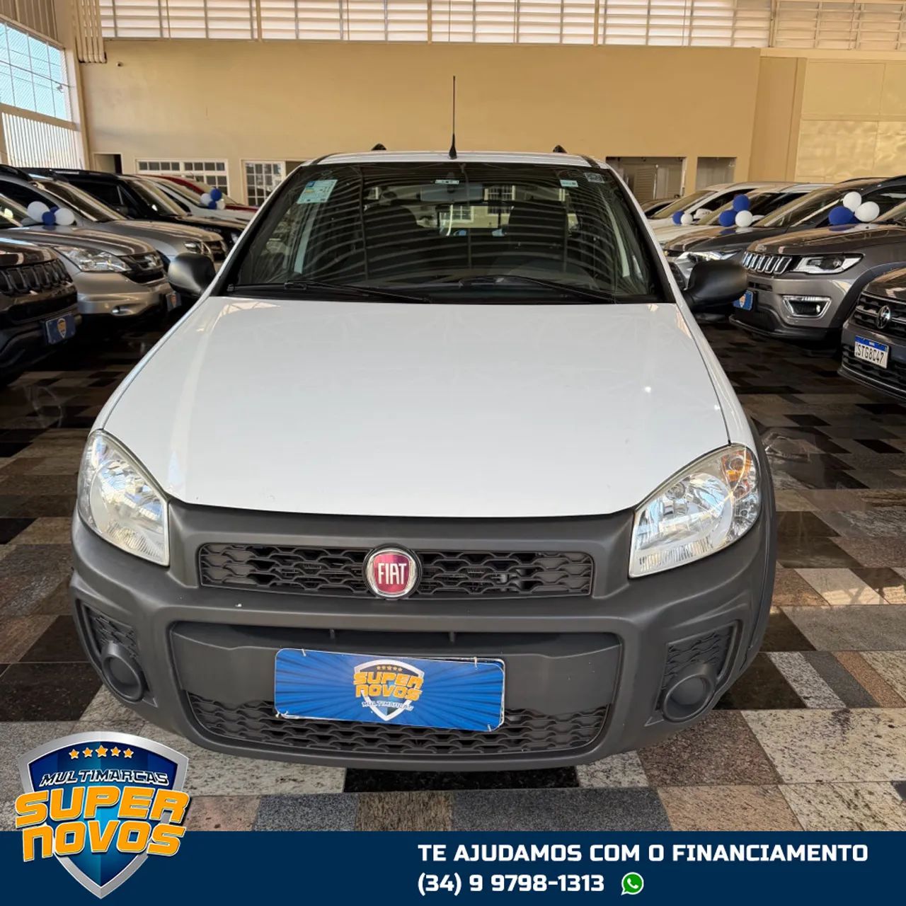 Fiat Strada Working Hard 1.4 Fire Flex 8V CD 2020 - Foto 2