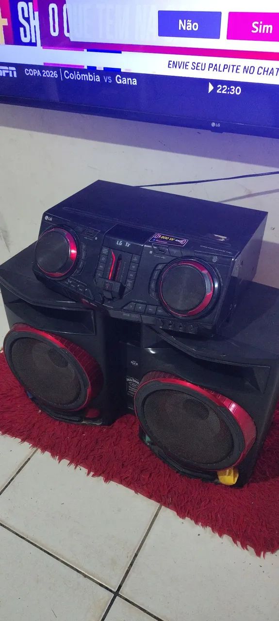 Vendo Som LG 1800rms  - Foto 2