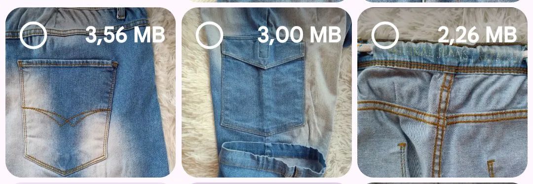 Bermuda Jeans Masculina Original Reta 50  - Foto 3