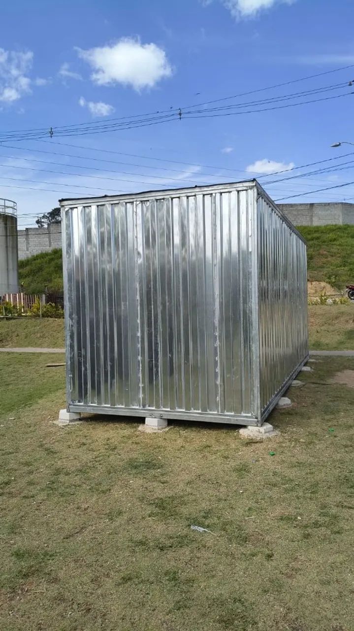 Container mercado ou escritório sem pintura desmontável  - Foto 2