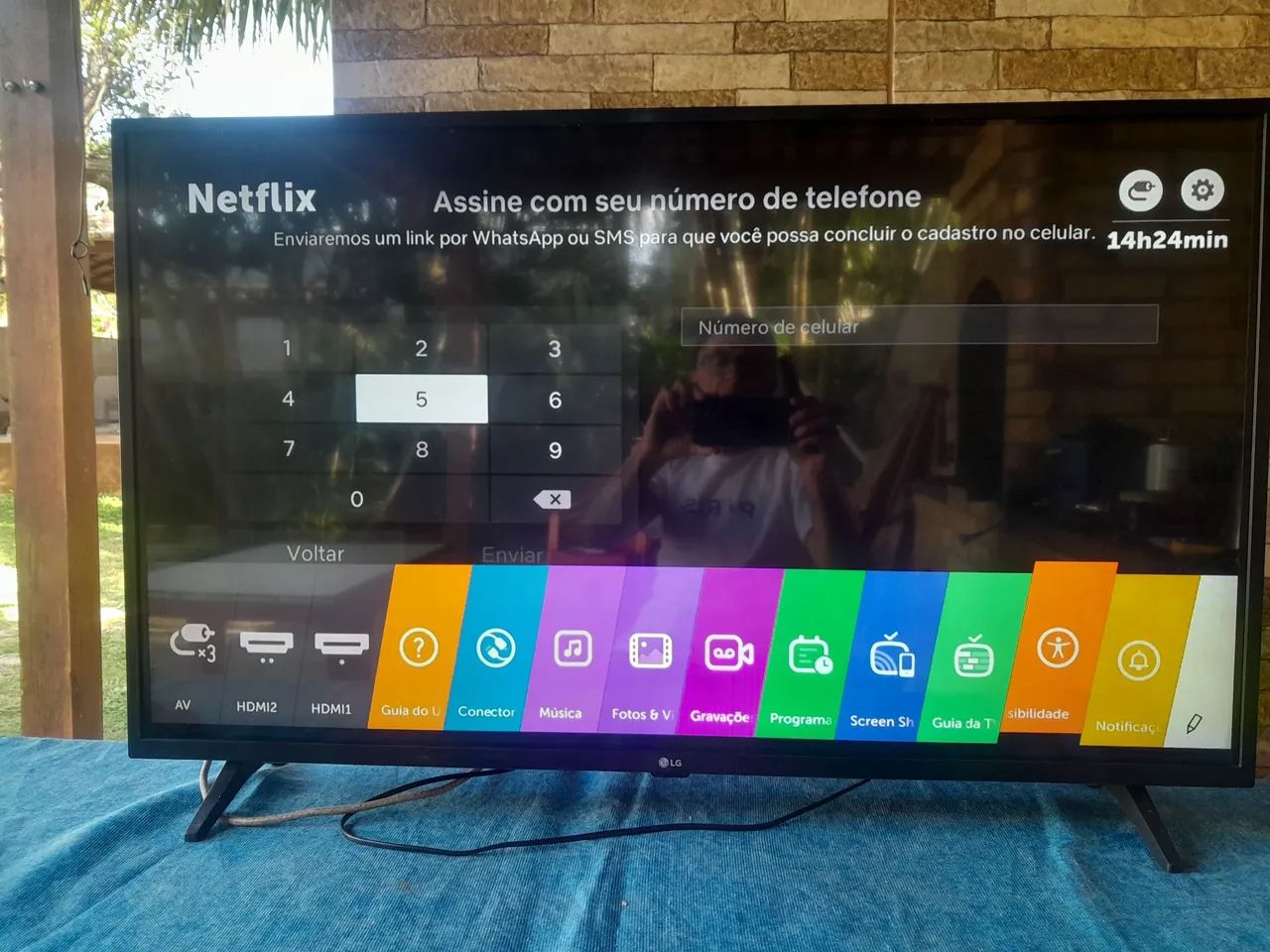 Tv lg 43 smart 