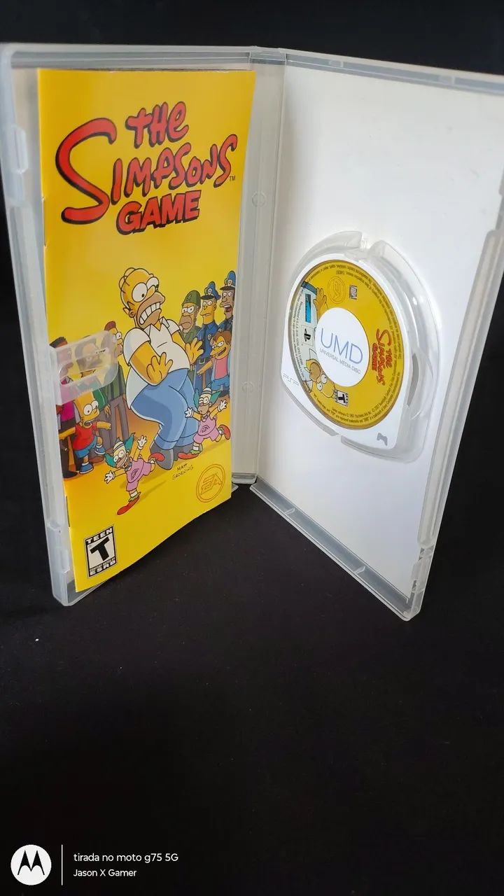 Jogo The Simpsons Game PSP  - Foto 3
