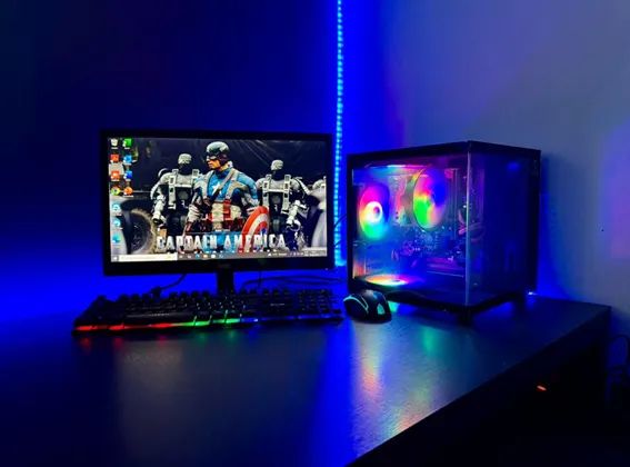 PC Gamer Completo i7 2600K BARATO - FOTO REAL - GTA, Roblox e Free Fire - ATÉ 18X