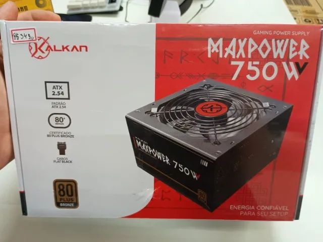 Fonte MAXPOWER 750W Kalkan