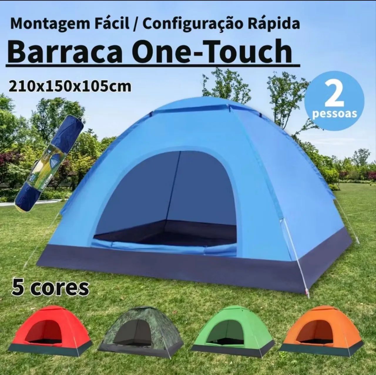 Barraca Camping Trilha Montagem Rápida