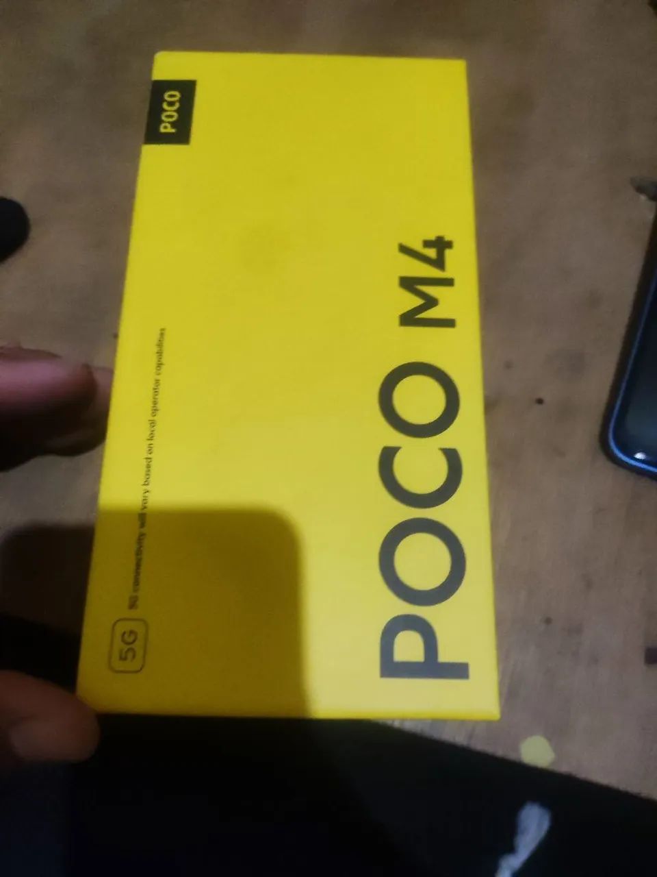 Poco M4 5G ainda com caixa e Documento  - Foto 3