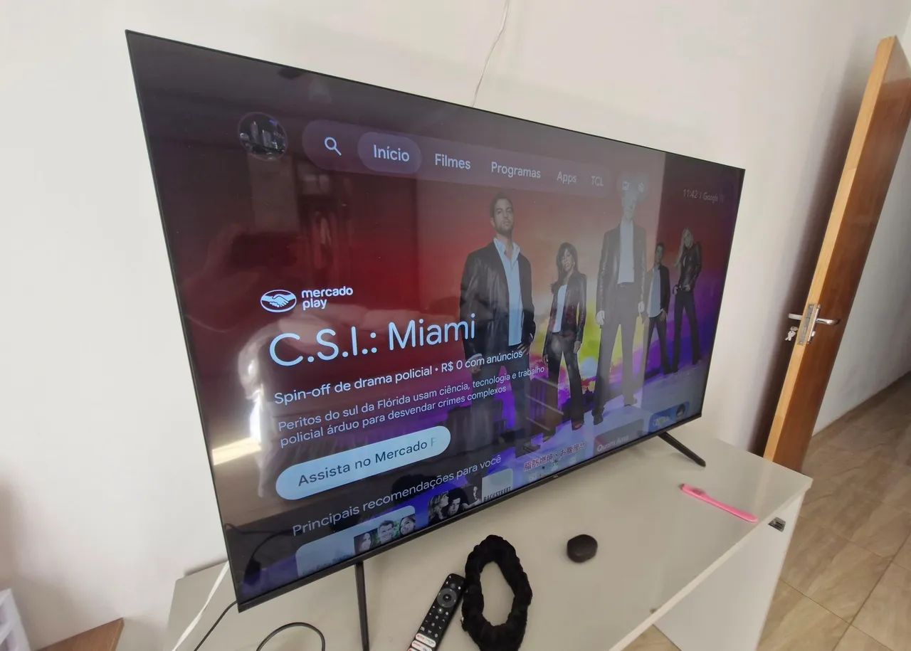 TCL 4K 55 POLEGADAS SEMI NOVA - Foto 2